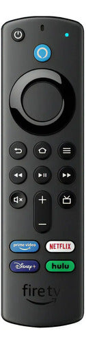 Amazon Fire Tv Stick 4k Ultra Hd Con Control De Voz Negro De Voz
