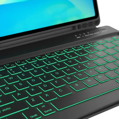 Funda Con Teclado Para Samsung Galaxy Tab S10 Fe (10,9 PuLG) Negro