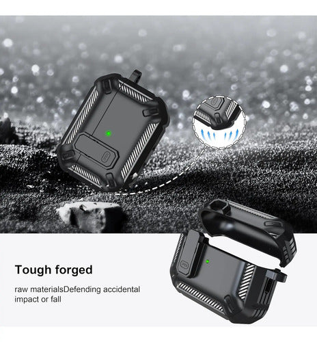 Estuche Protector Para AirPods Pro 2da Gen Negro