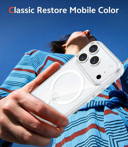 Funda Para iPhone 17 Pro Max 6.9 Pulgadas Transparente Transparente