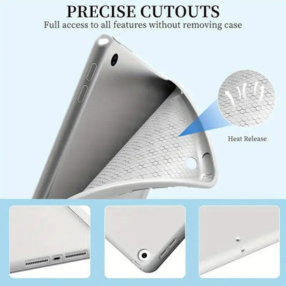 Funda Para iPad A16 10 (10.9 ) Y 11 Gen (2022-2025) Gris