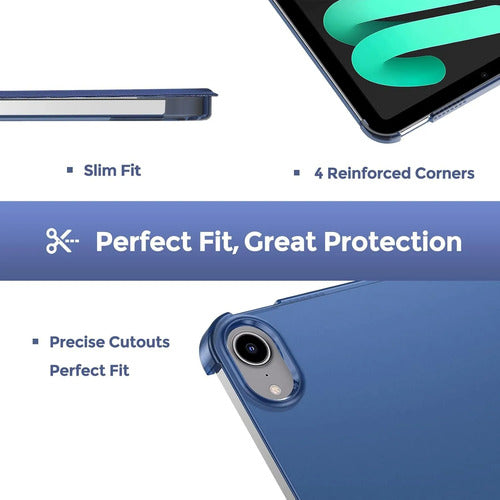 Fund Para iPad Mini 7 A17 Pro 2024/mini Azul Marino