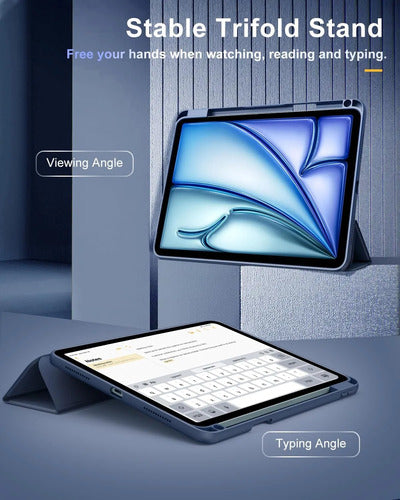 Funda Para iPad Air 11 Pulgadas Azul Marino