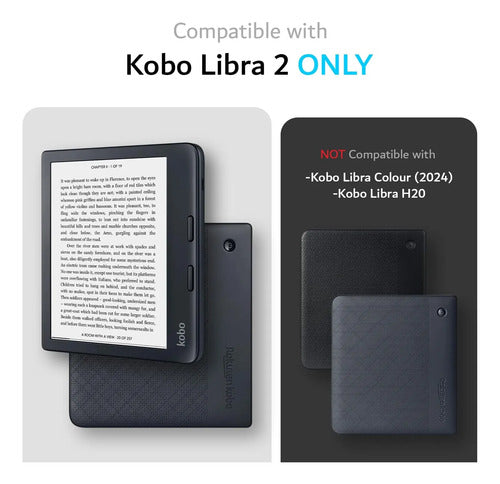 Funda Para Kobo Libra 2 - 7 Pulgadas Azul