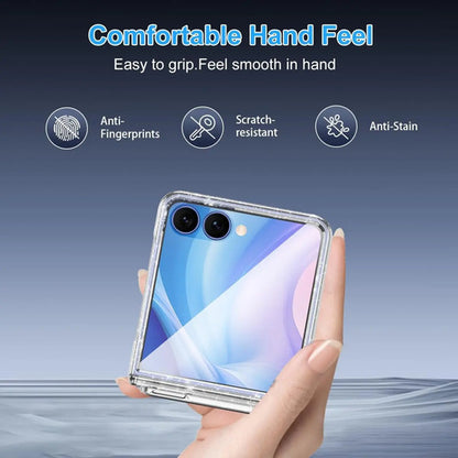 Funda Protectora Para Samsung Galaxy Z Flip 7 Transparente