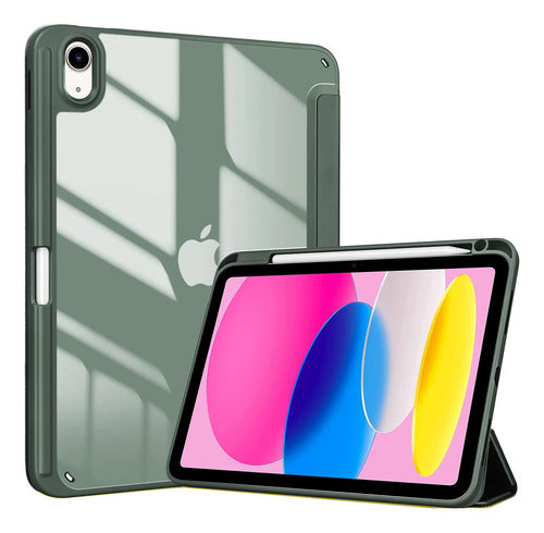 Funda Para iPad (a16) 11a Gen 2025 Y 2022 Verde Lima