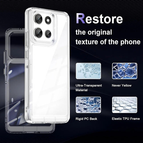 Funda Protectora Para Motorola Moto G86 5g Transparente