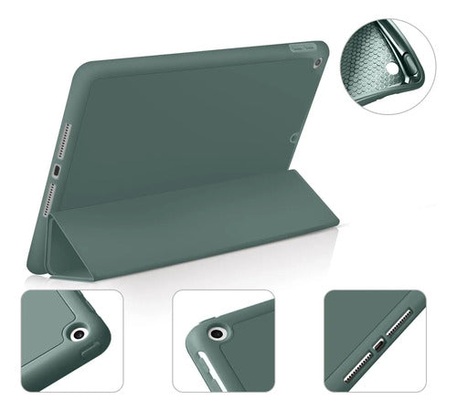 Funda Para iPad 6ta/5ta Generación 9.7 Verde Oscuro