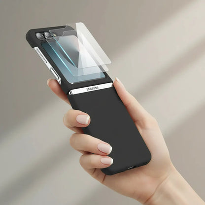 Funda Para Samsung Galaxy Z Flip 7 Fe Y Z Flip 6. Negro