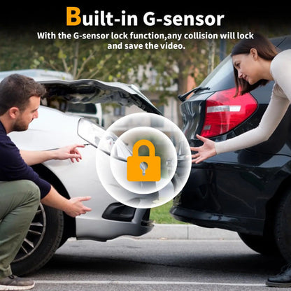 Cámara De Auto Dual 4k Con Wifi Y 64gb De Almacenamiento