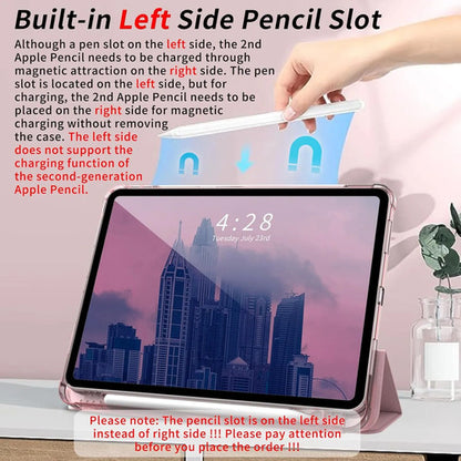 Funda Para iPad Pro 11 Pulgadas Con Soporte Para Lápiz Rosa