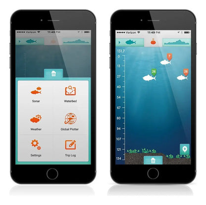 Detector Profundidad Pesca Inalámbrico - Reelsonar Ibobber