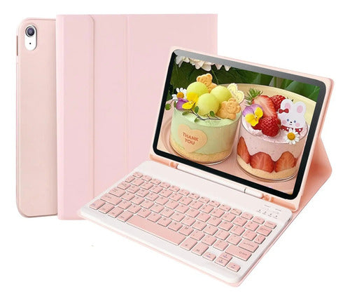 Funda Con Teclado Bluetooth Para iPad 11th/10th Gen