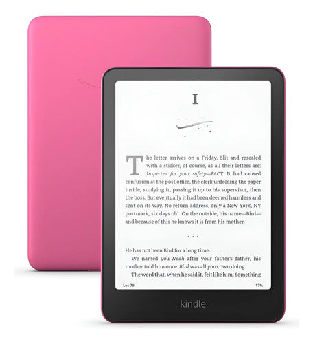 Kindle Paperwhite 16gb Amazon, 7'' A Prueba De Agua, Rosa Raspberry