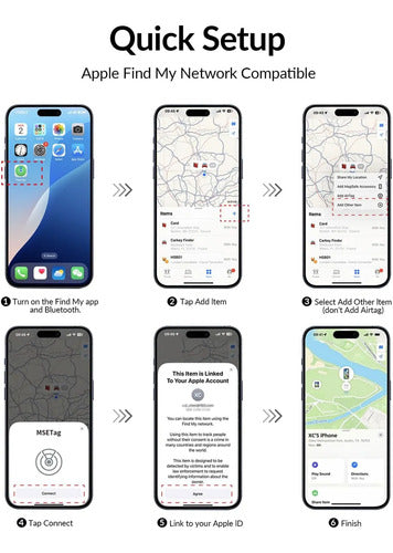 Rastreador Bluetooth Con Certificación Mfi De Appl