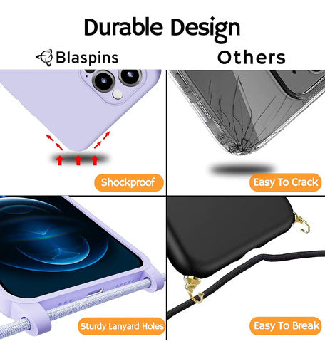 Funda Con Correa Para iPhone 14 Pro Max