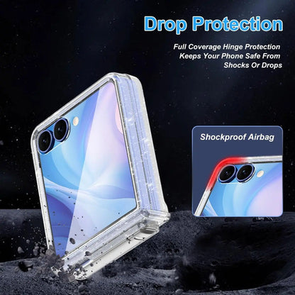 Funda Protectora Para Samsung Galaxy Z Flip 7 Transparente