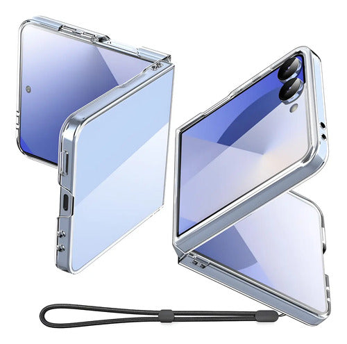Funda Para Samsung Galaxy Z Flip 7, Ultra-delgada Transparente