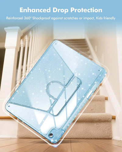 Funda Giratoria Para iPad Air 11' Azul