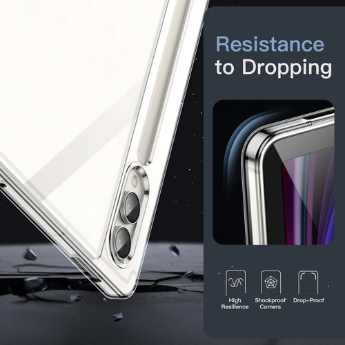 Funda Transparente Jetech Para Samsung Galaxy Tab S10 Ultra Transparente