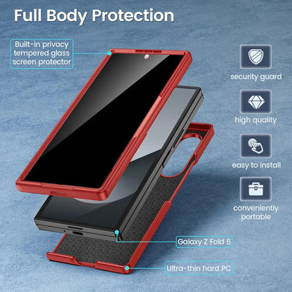 Funda Para Samsung Galaxy Z Fold 6 Rojo