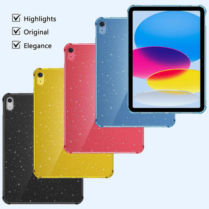 Funda Transparente Para iPad 11th/10th Gen 2025 Azul