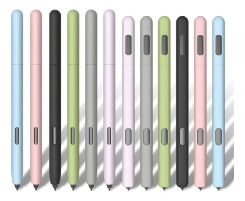 Fundas De Silicona Dayjoy Para Samsung Galaxy Tab Azul | Rosa