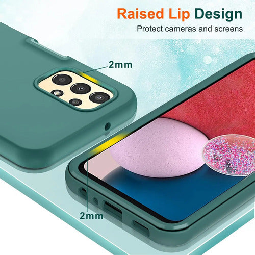 Funda Samsung Galaxy A13 Con Dos Protectores De Pantalla