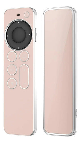 Funda Protectora Para Control Remoto Apple Tv Rosa Claro