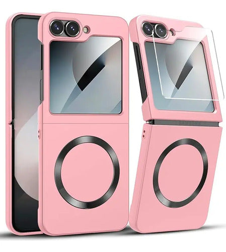 Funda Para Samsung Galaxy Z Flip 6/7 Fe Rosa