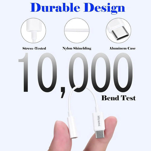 Adaptador Universal Usb-c A Jack 3.5mm Color