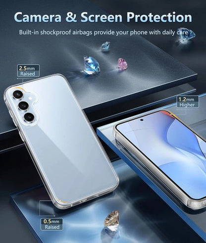 Funda Fntcase Para Samsung Galaxy S24-fe Transparente Transparente