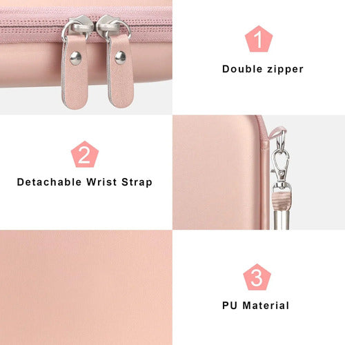Estuche Funda Para Impresora De Fotos Canon Ivy 2 Rosa Dorado