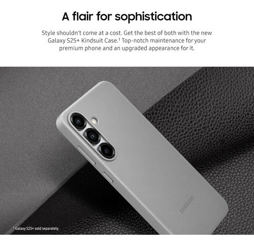 Funda De Silicona Samsung Galaxy S25+ Gris