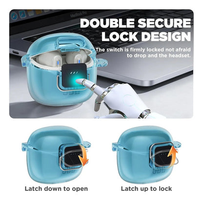 Funda Case Para Jbl Tune Flex Con Kit De Limpieza Azul Claro