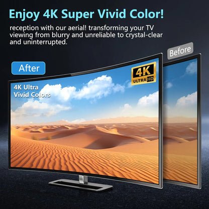 Receptor De Tv Hd De Ultra-alcance Antena 2025 - Transmis...