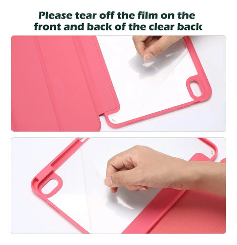 Funda Para iPad (a16) 11a Gen 2025 Y 2022 Rosa