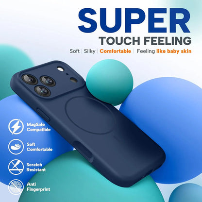 Funda Magnética Miracase Para iPhone 17 Pro Max Azul Marino