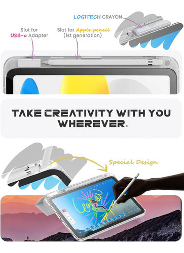 Funda Para iPad - 11th Gen Plateado