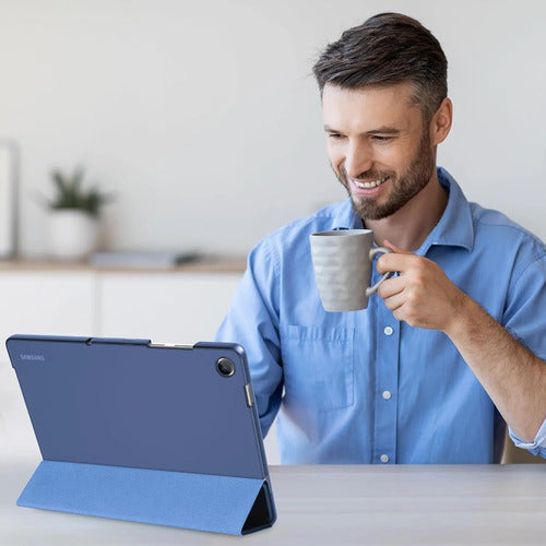 Funda Para Galaxy Tab A11+/a9+ Plus 11 Azul Oscuro