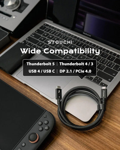 Cable Thunderbolt - 1 Metro Negro