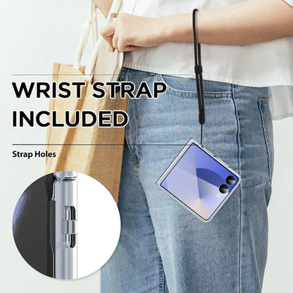 Funda Para Samsung Galaxy Z Flip 7, Ultra-delgada Transparente