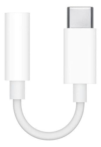 Adaptador Para Apple Usb-c A Jack De Auriculares 3.5mm Color