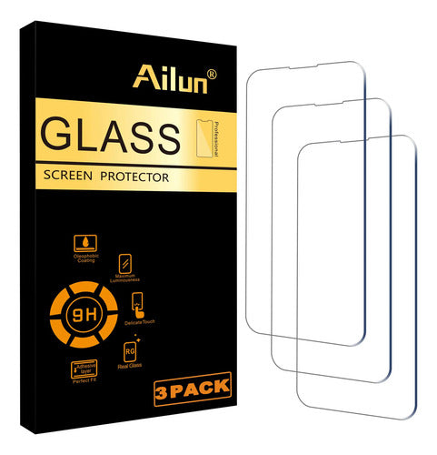 Protector De Cristal Templado Para iPhone 14 Y 14 Pro