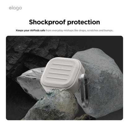 Funda Armor Para AirPods 4 Piedra