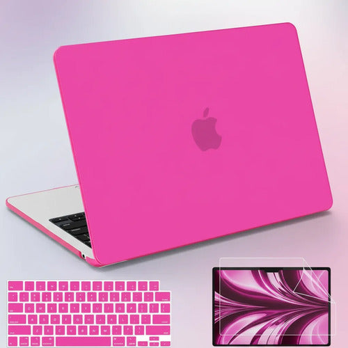Funda Protectora Para Macbook Air Rosa Chicle