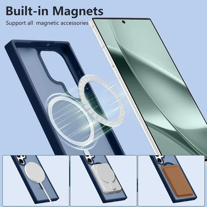 Funda Magnética Para Samsung Galaxy S23 Ultra Azul Oscuro