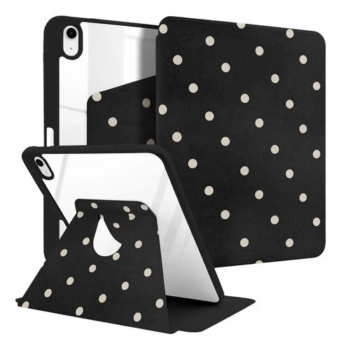 Funda Para iPad Con Soporte Para Lápiz Lunares
