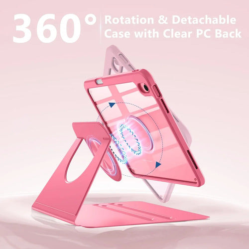 Funda Giratoria Para iPad Rosa Chicle