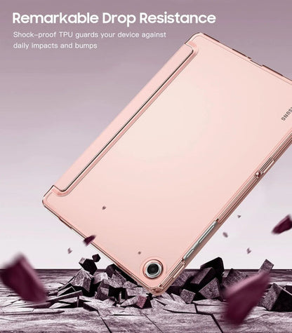 Funda Para Samsung Galaxy Tab A9 Plus 11  2023 Rosa Dorado